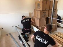 Assembling the bed